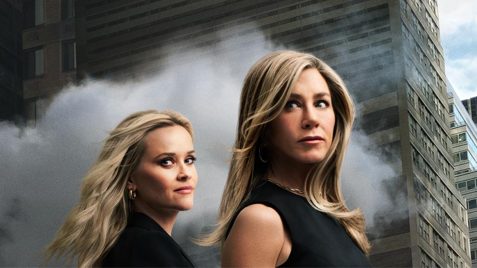 Reese Witherspoon as Bradley Jackson and Jennifer Aniston as Alex Levy "The Morning Show"