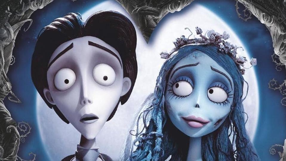 A partial cover of "Corpse Bride's" release on 4K UHD.
