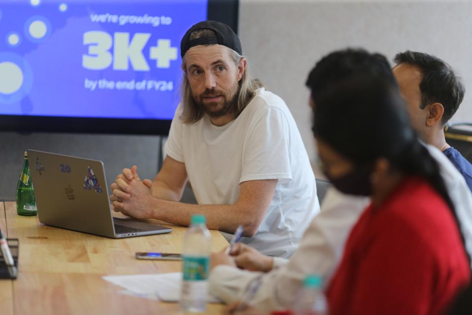 Atlassian CEO Mike Cannon-Brookes at Opening of R&D Center in Bengaluru