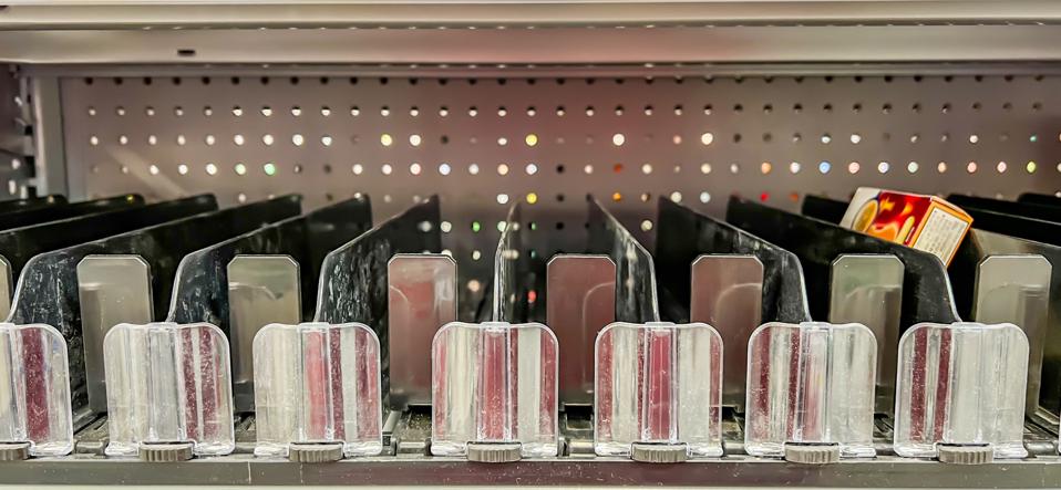 Empty Shelves