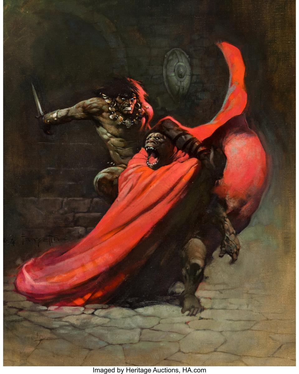 Frazetta Conan Original_Heritage Auctions