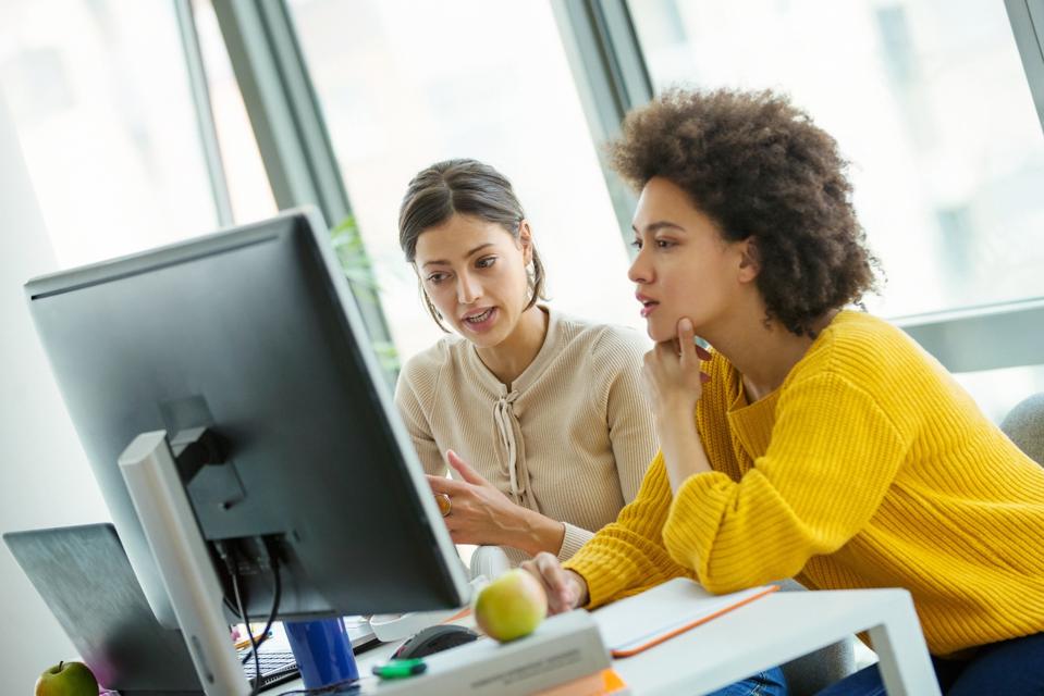 App developers at the office.