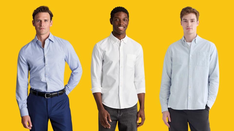 Graphic The Best Oxford Shirts For Men To Elevate Your Button-Down Game, According To Rigorous Testing