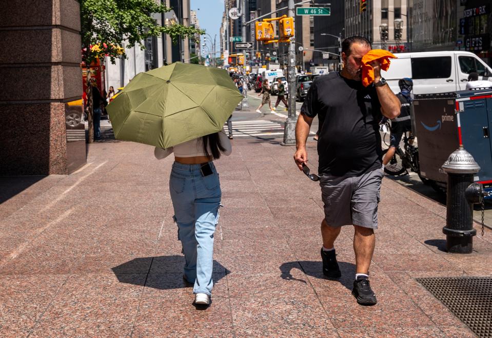 Second Extreme Heat Wave Of Summer Pushes Temps Into Upper 90’s In NYC
