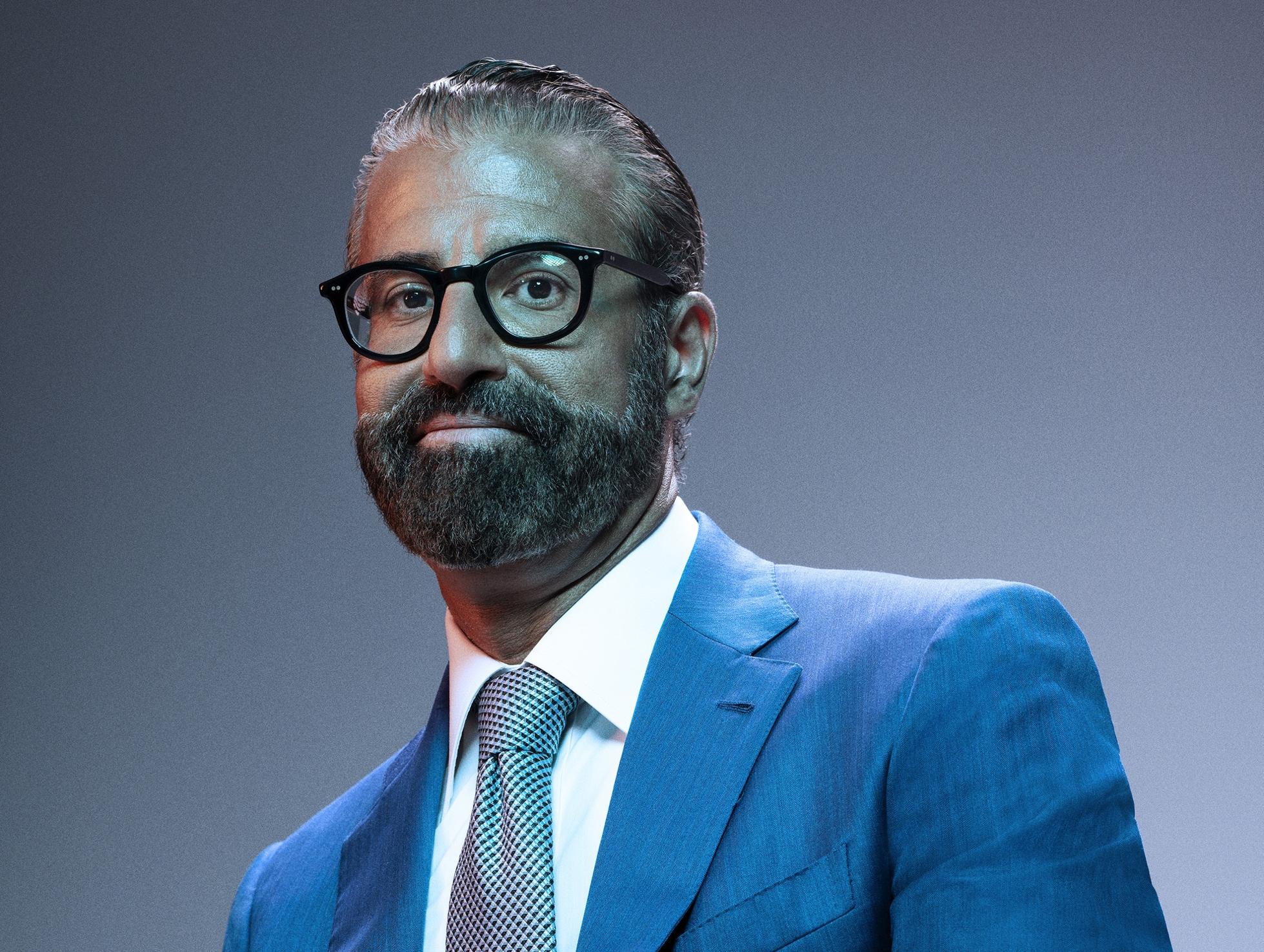 Ramzi Musallam portrait by Jamel Toppin 