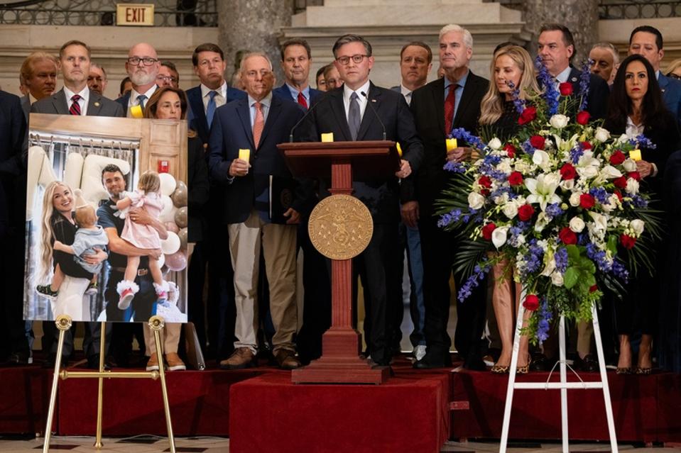 Memorial Vigil for Charlie Kirk Held at U.S. Capitol