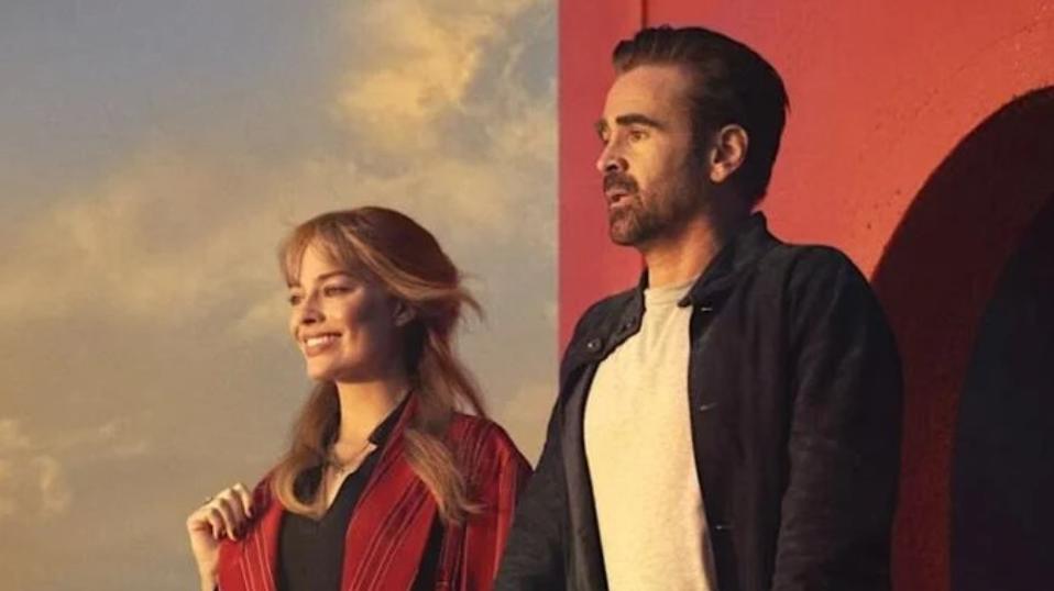 Margot Robbie and Colin Farrell in "A Big Bold Beautiful Journey."