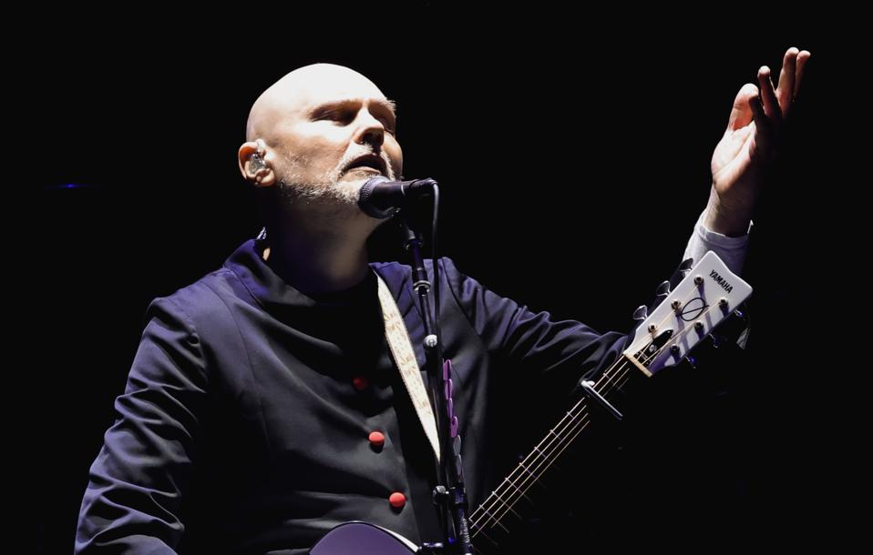 Billy Corgan performing