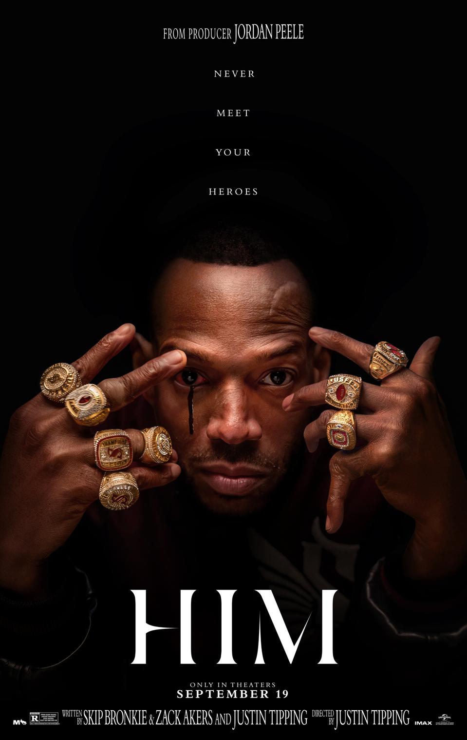 "HIM" Marlon Wayans character poster.
