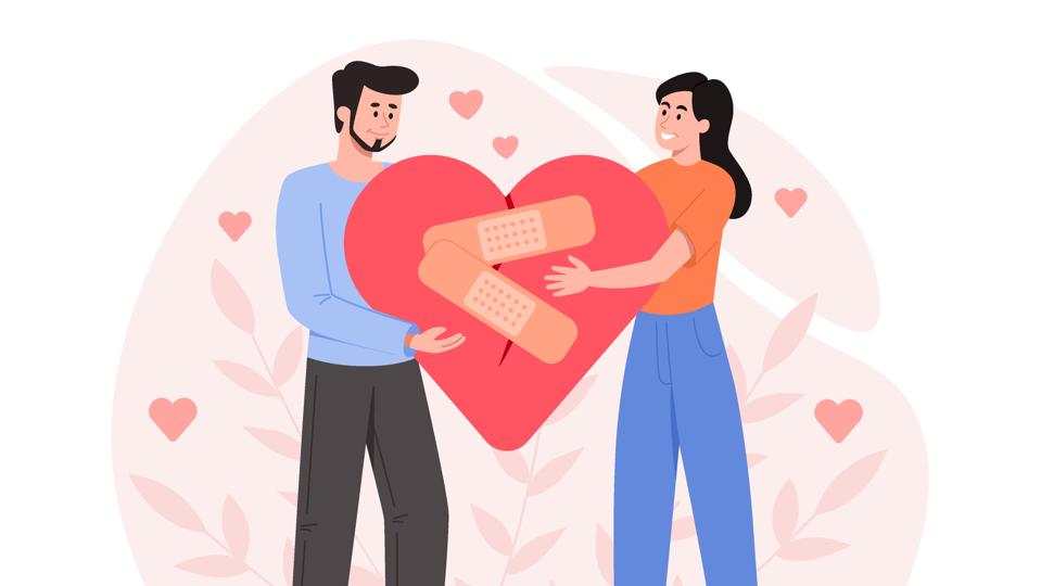 Forgiveness for preservation of relationships concept