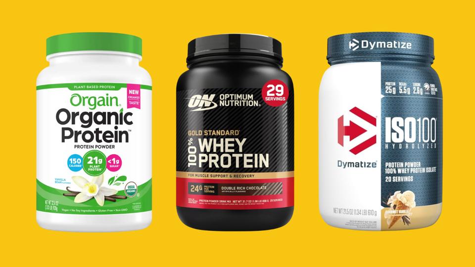 Graphic Health Experts Weigh In: The 7 Best Protein Powders Of 2025