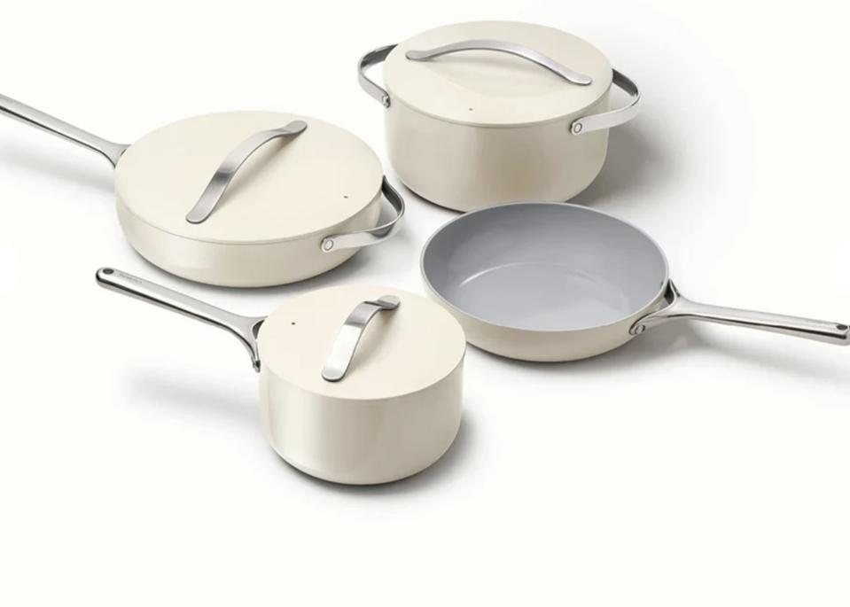 Caraway 12-Piece Ceramic Set With Complimentary Storage