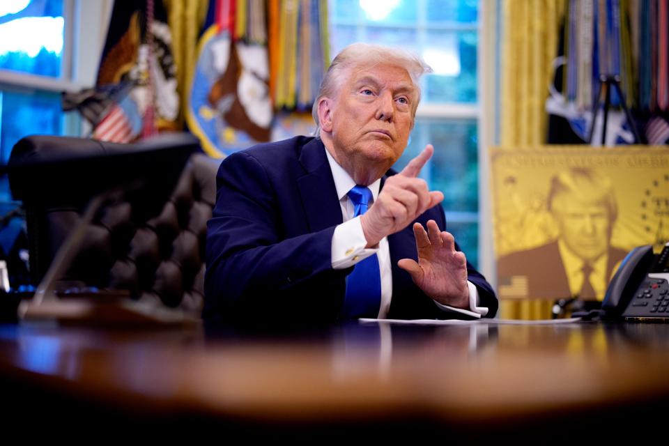 President Trump Signs Executive Order At The White House