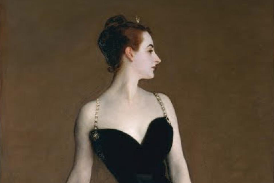Madame X, painting by John SSInger Sargent.