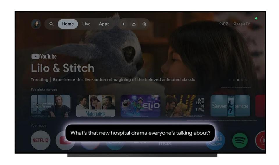 Gemini arrives on Google TV