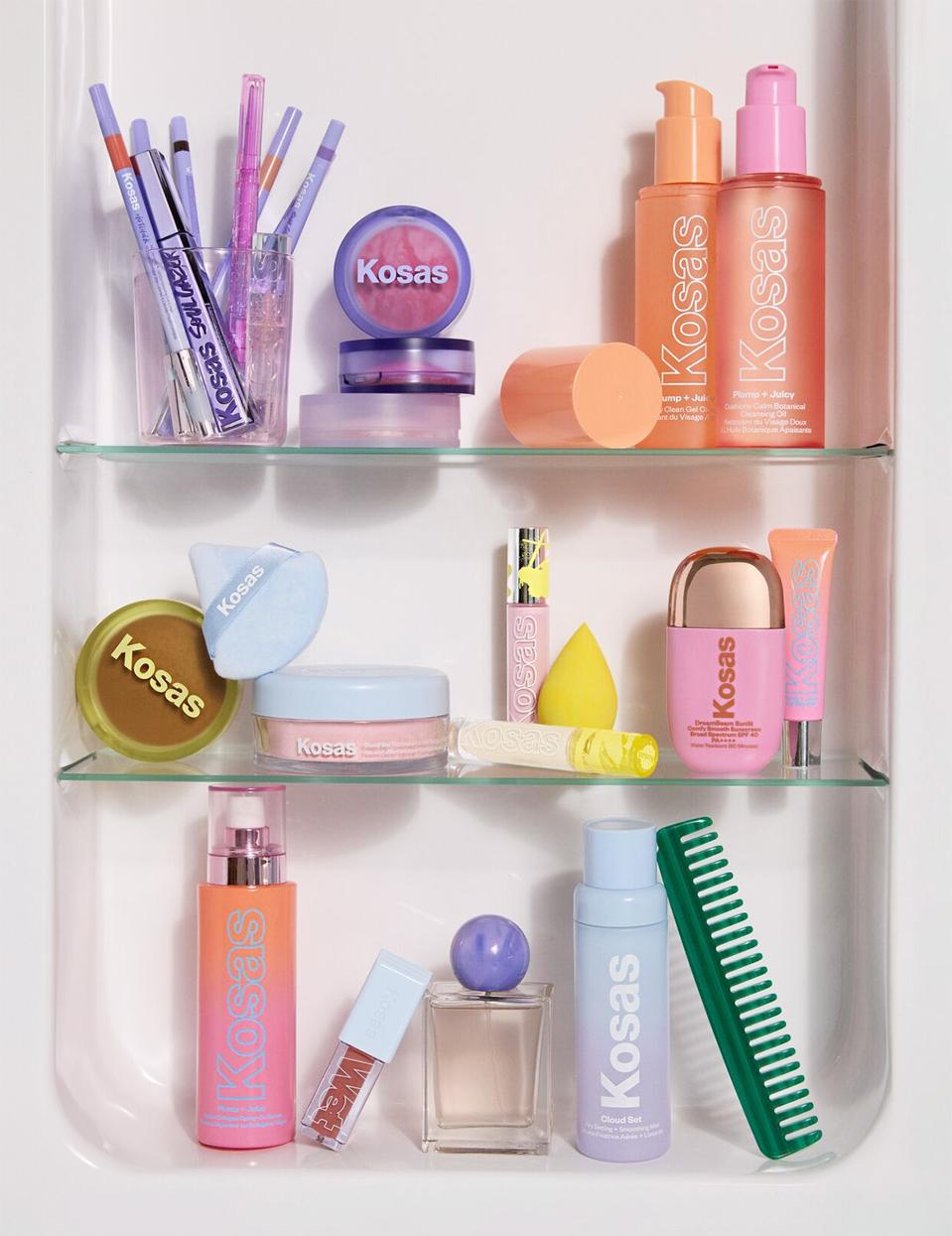 Photo of Kosas Beauty products on display