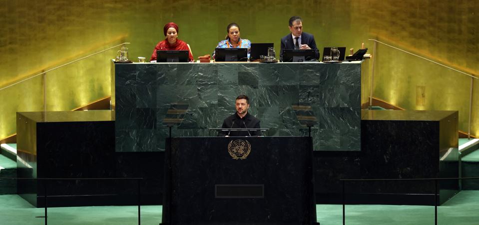 Zelenskyy’s UN Warning: Regulate AI In Weapons Before It’s Too Late - Forbes