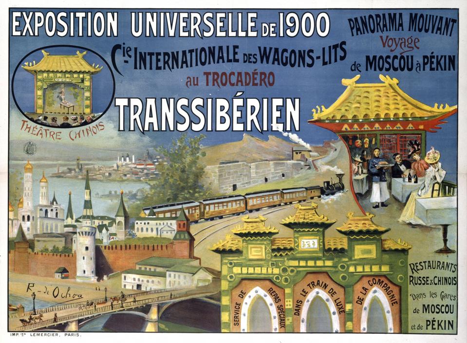 Exposition Universelle 1900. Compagnie Internationale Des Wagons-Lits