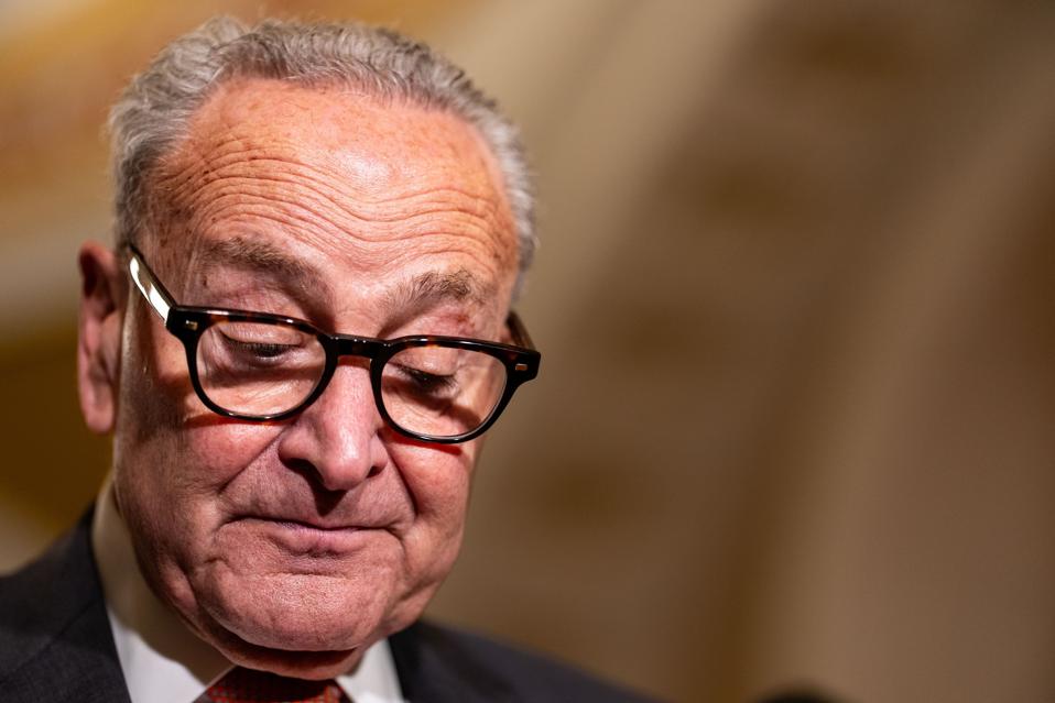 Senators Meet On Capitol Hill For Weekly Policy Luncheons
