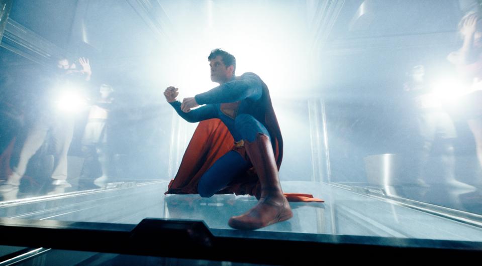 David Corenswet stars in "Superman."