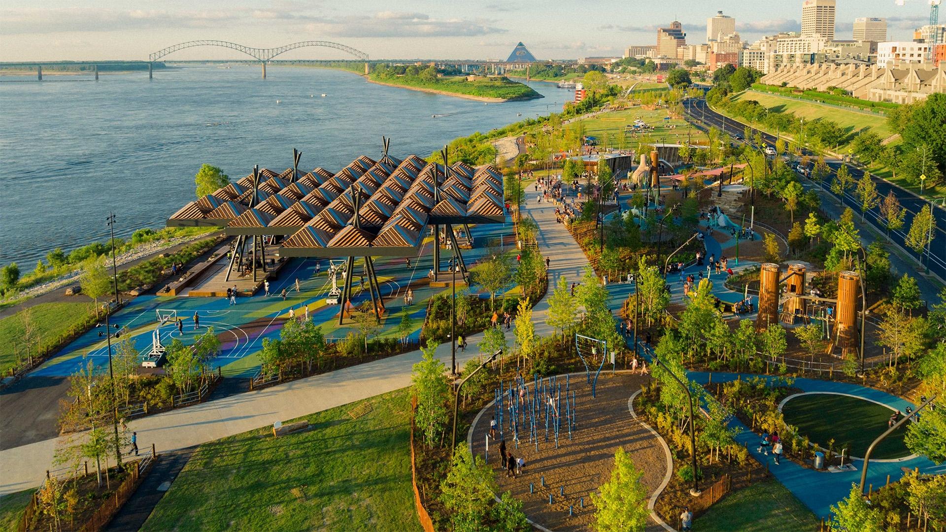 Tom Lee Park in Memphis