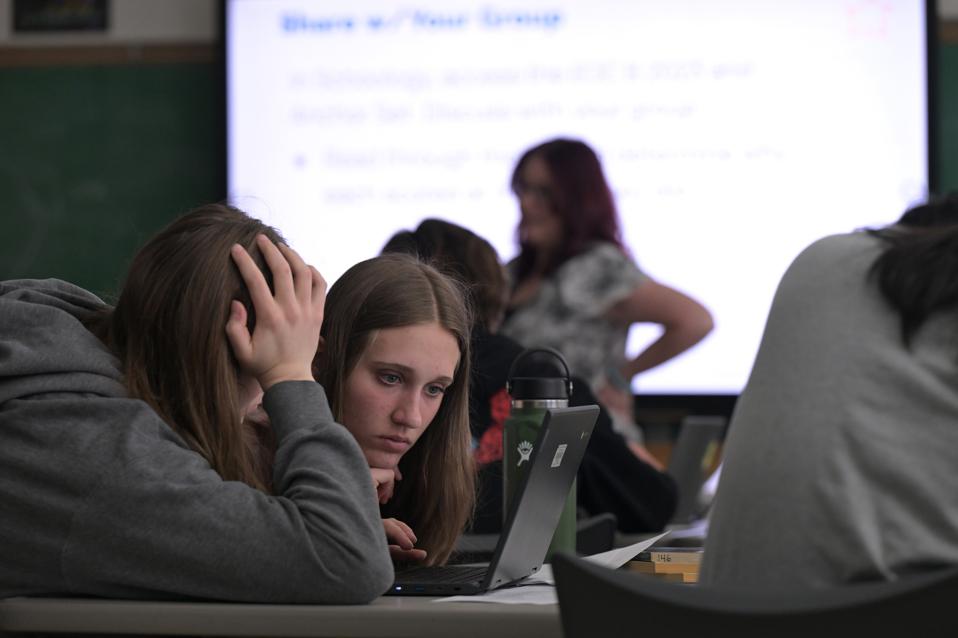 National Test Scores Are Down, Is Generative AI Partly To Blame? - Forbes