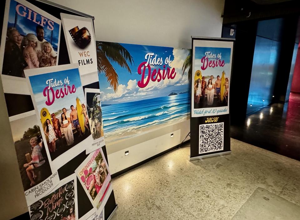 Display at LA Vertical Drama Market