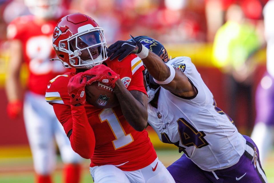 Xavier Worthy Has Career Day For Chiefs In Return From Shoulder Injury