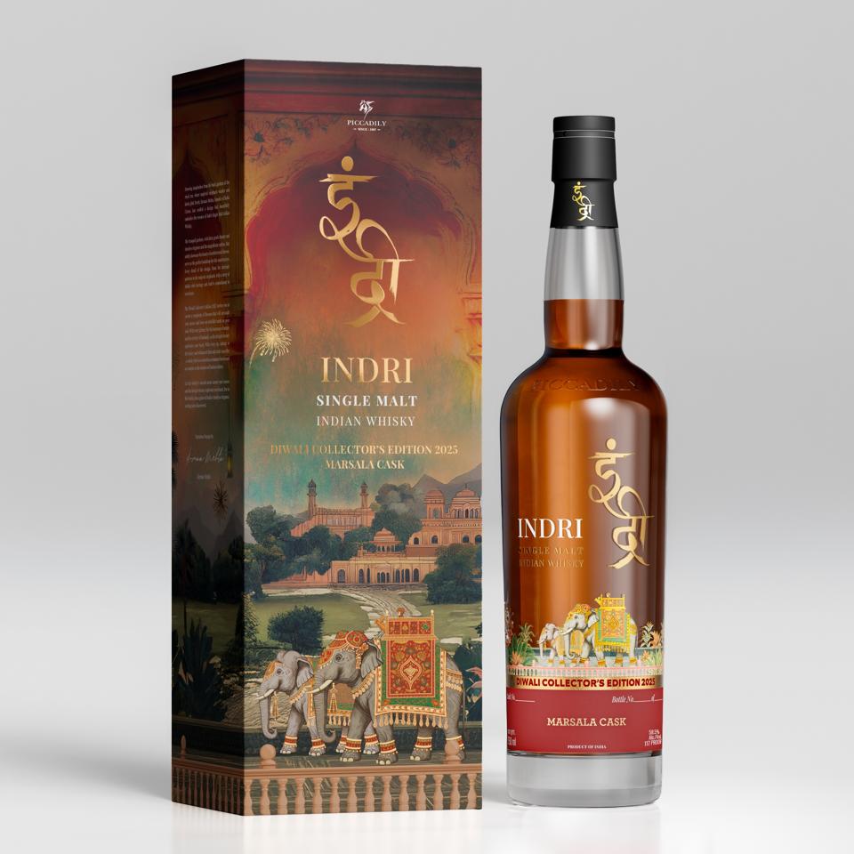 ウイスキー INDRI single malt Indian whisky Indian Single Malt Whisky Ruled The Las Vegas Global Spirit Comp