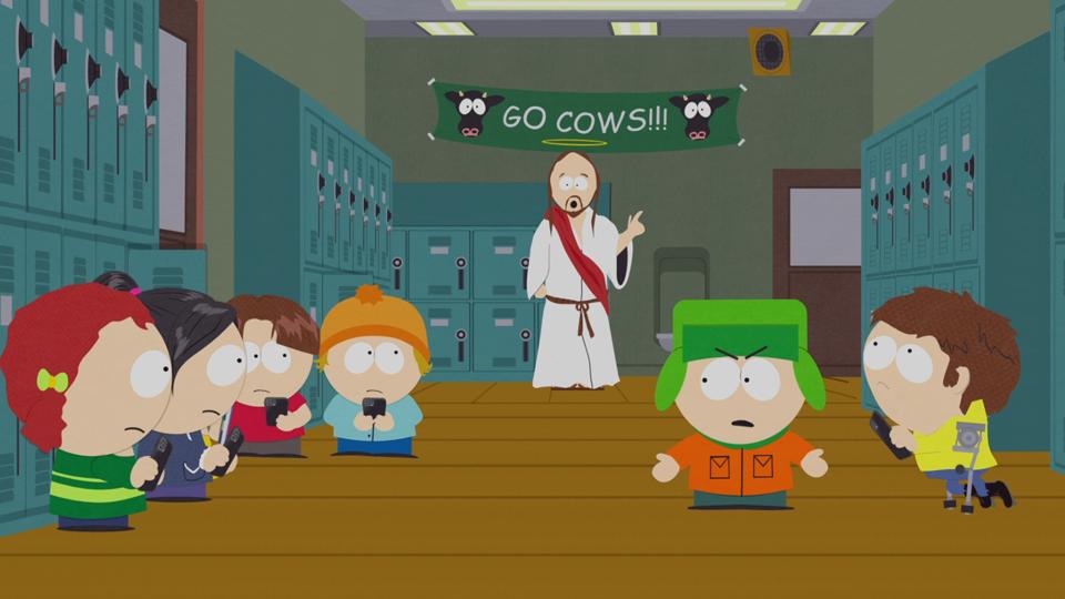 Scene from "South Park" Season 27, Episode 6.