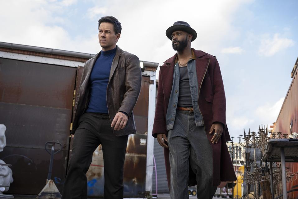 Mark Wahlberg and LaKeith Stanfield in "Play Dirty."