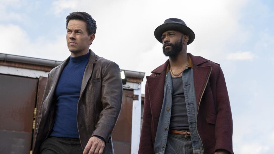 Mark Wahlberg and LaKeith Stanfield in "Play Dirty."