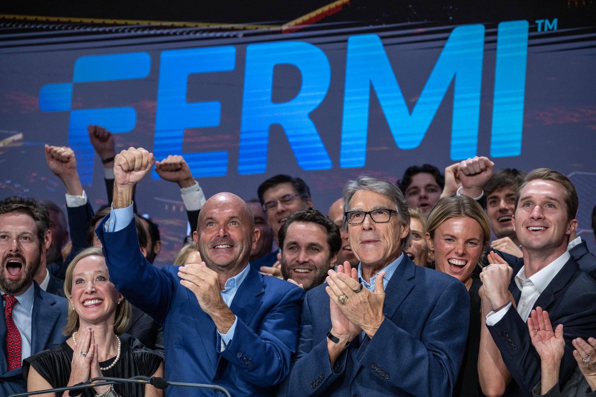 Rick Perry’s Energy REIT Fermi IPO At Nasdaq MarketSite