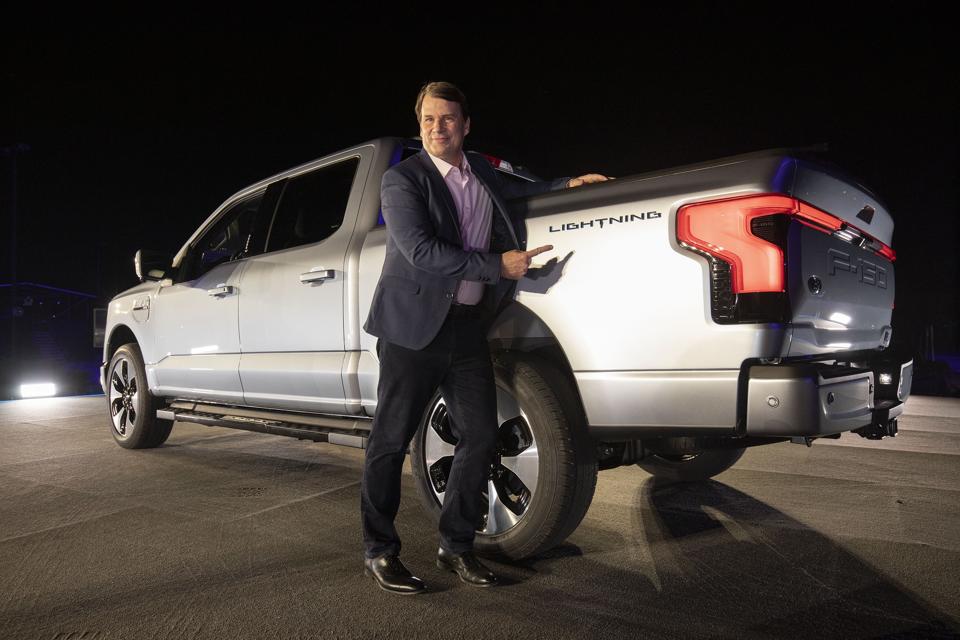 Ford Motor Company Reveals First All-Electric Pickup Truck