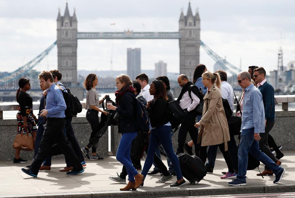 London pedestrians