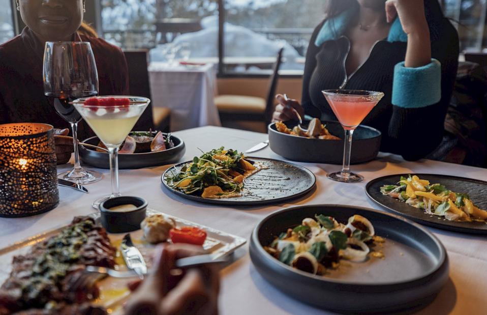 Dining at Six Peaks Grille