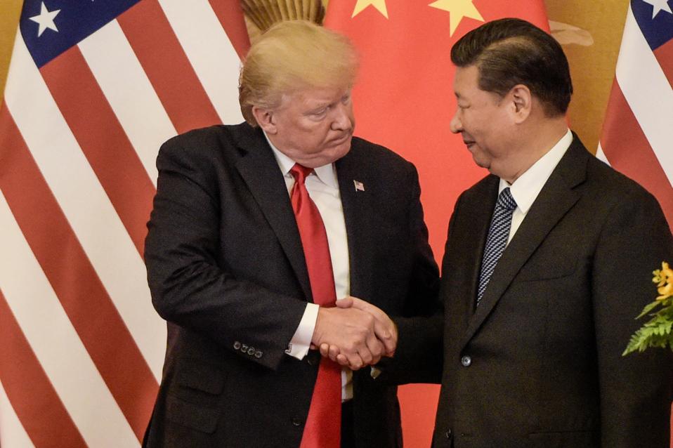 Presidents Trump and Xi met in person during the U.S. president's first term but have yet to do so in his second. That should change later this month.