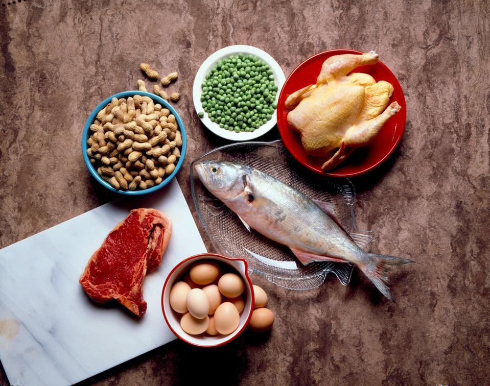 Still Life Of Protein Foods.