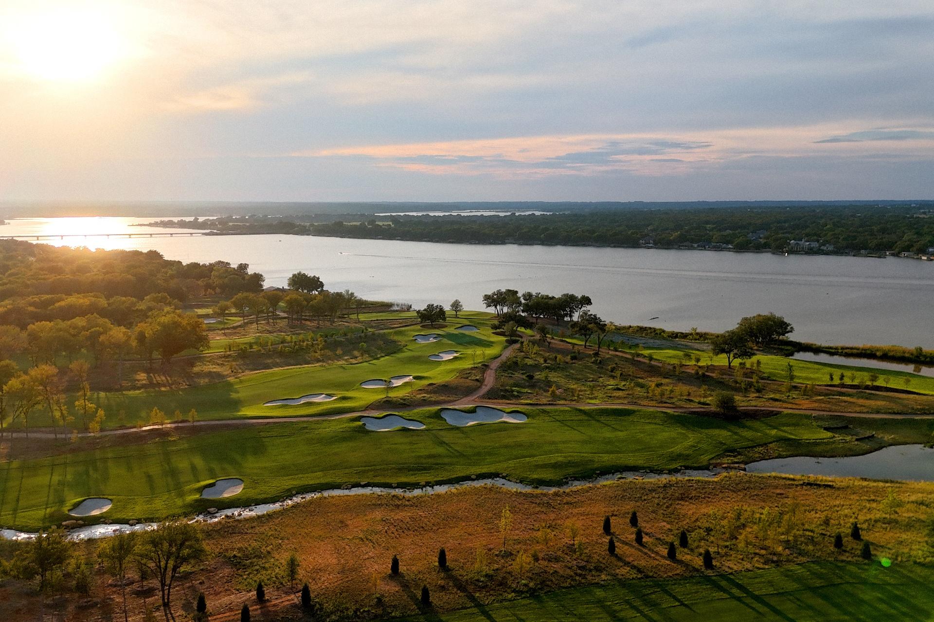 halbert-national-golf-course-sunset
