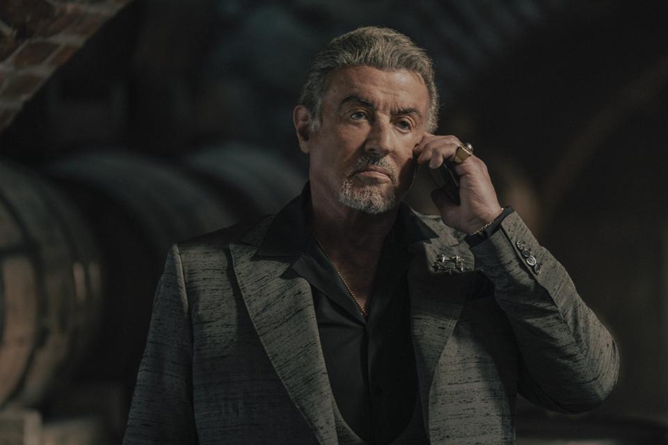 Sylvester Stallone in "Tulsa King" Season 3, Episode 3.