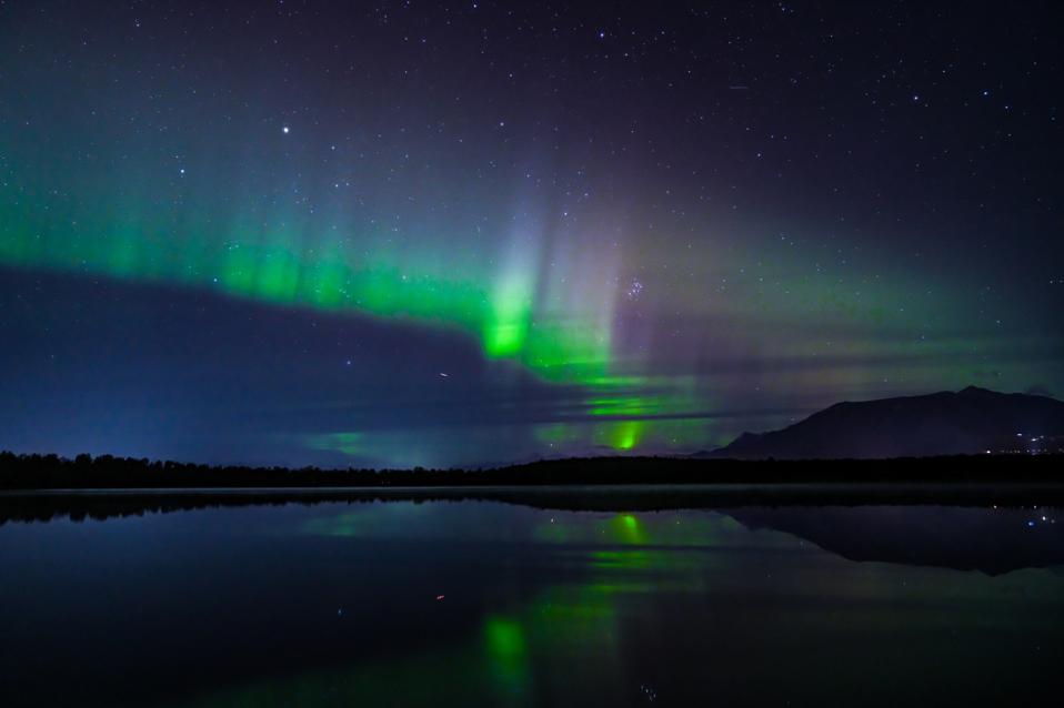 Northern lights in Alaska