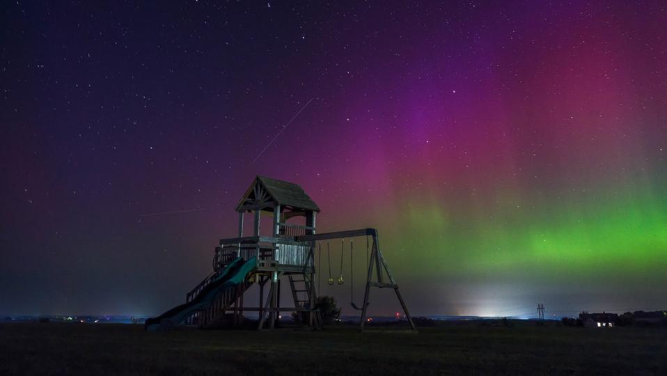 Rare Northern Lights Display in Southern Wisconsin