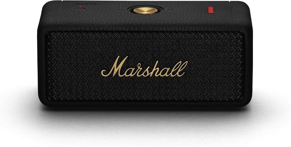 Marshall Emberton II Portable Bluetooth Speaker Black & Brass