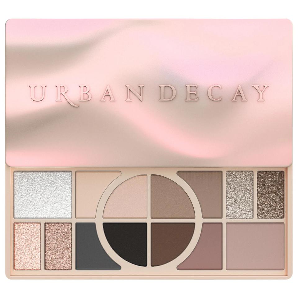 Urban Decay Naked Shaped Palette on a white background