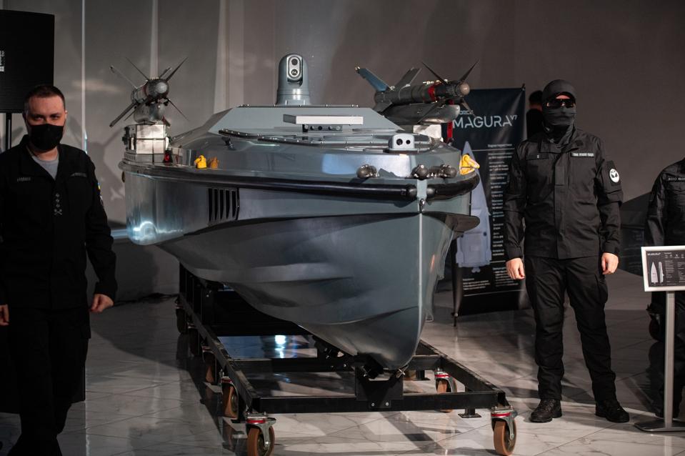 'Magura' sea drones presented in Kyiv