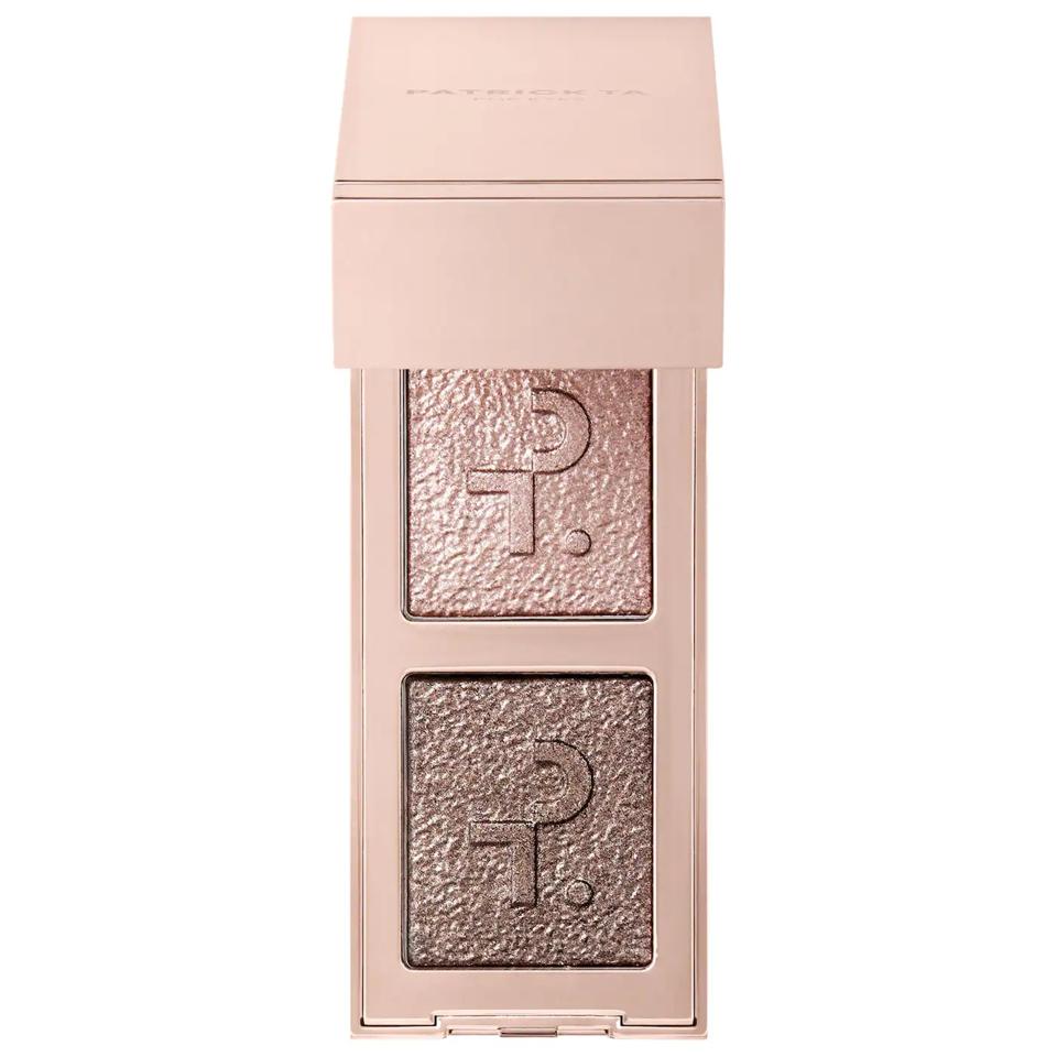 Patrick Ta Major Dimension Eye Illusion Eye Shadow Duo on a white background