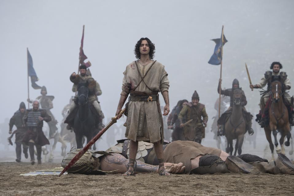 Michael Iskander in "House of David" Season 2. 