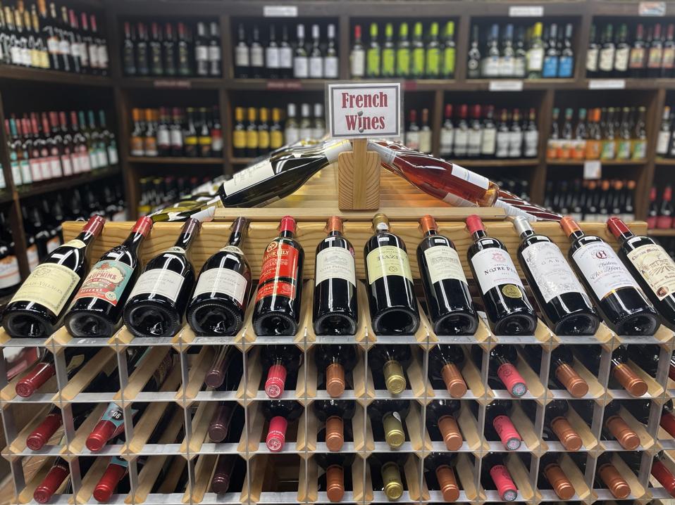 French wines like these and other imported wines are subject to tariffs 90.77% of the time. (Photo by: Deb Cohn-Orbach/UCG/Universal Images Group via Getty Images)
