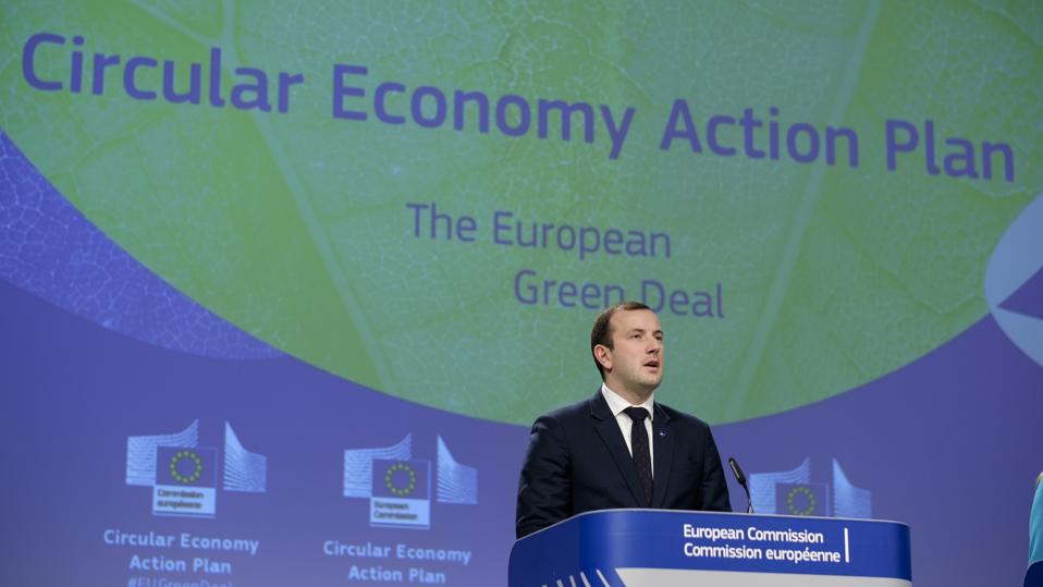 European Commissioner For Environment, Oceans And Fisheries Virginijus Sinkevicius