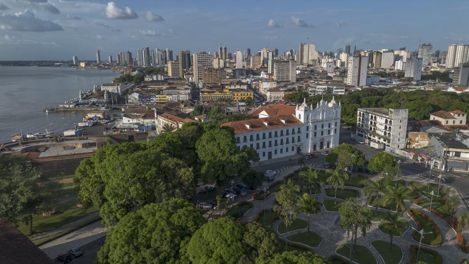 Belém's historic city center.
